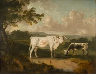 Kenwood, le bétail de race de Lord Mansfield, 1797